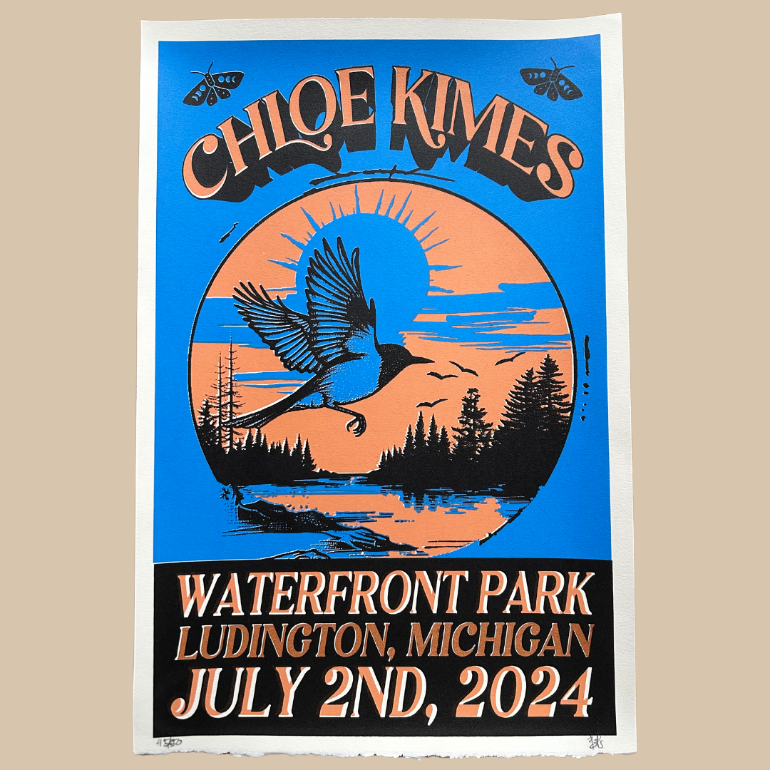 Lake Michigan Screen Print