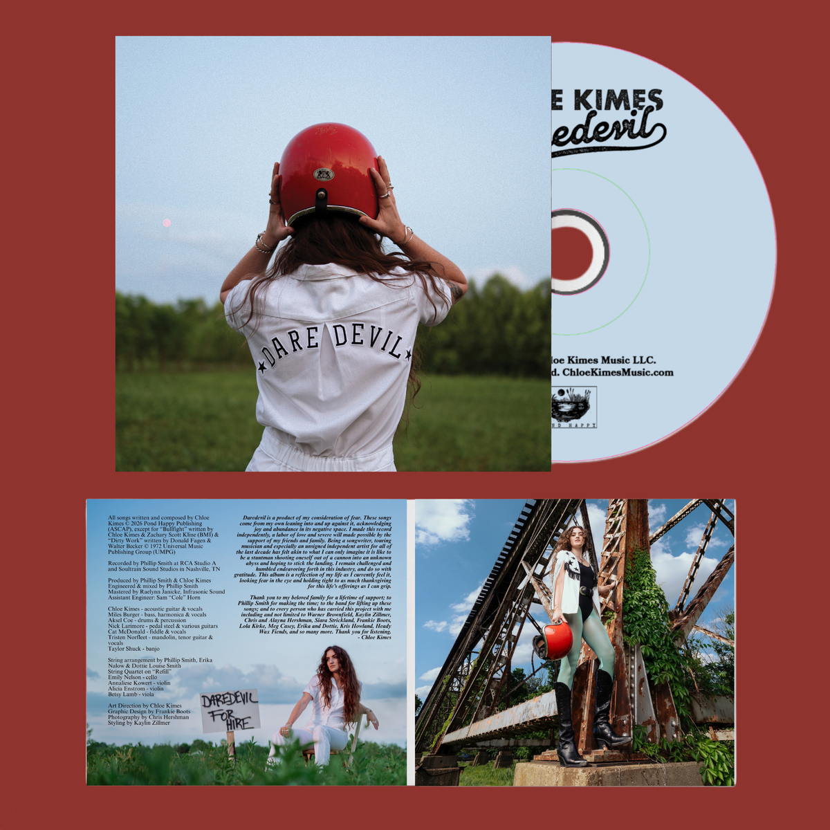 Chloe Kimes - "Daredevil" CD
